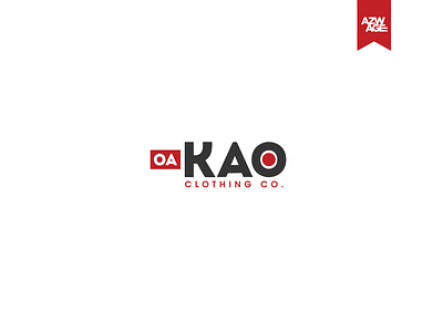 Oakao Clothing Company azwage clotheslogo clothing dailylogochallenge design logo logotype minimal oakao wordmark