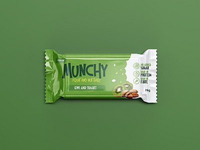 Munchy Fruit Bar azwage branding design fruitbar packaging