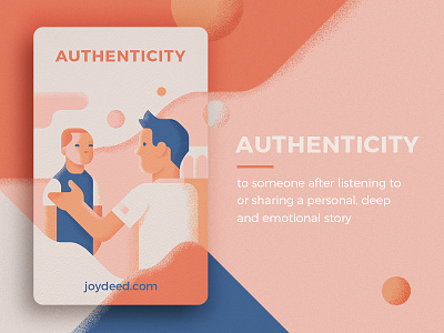 Joydeed - Authenticity authenticity cards help illustration love positive sail ho studio sho studio