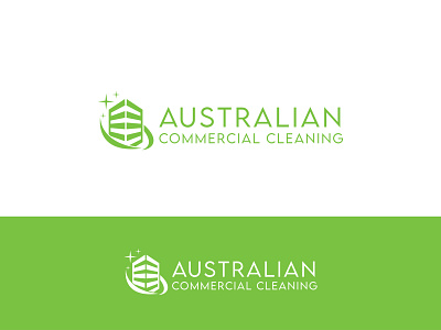 LOGO Australian Commercial Cleaning branding business card corporate design design icon identity logo vector
