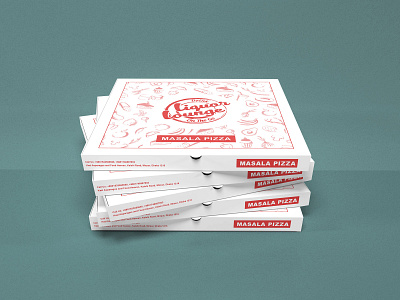 Pizza Box Design box branding packeging pizza