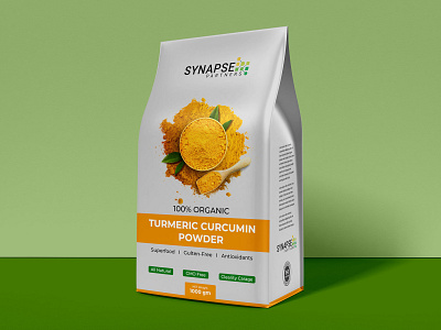 Turmeric Powder Packaging Design branding corporate design