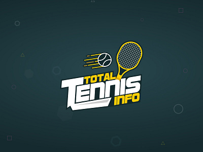 Total Tennis Info Logo branding logo tennis