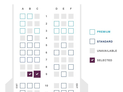 Seatmap