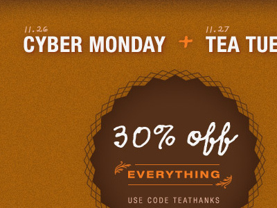 Sanctuary T Cyber Monday Banner banner brown coupon cyber monday sale sanctuary t