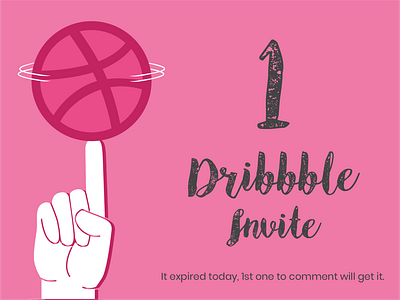 1 Dribbble Invite