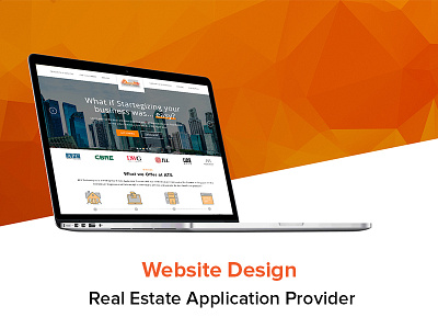 Website for Real estate application provider real estate ui ui ux webpage website design