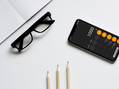 IOS Calculator concept dailyui design dublin iphone x sketch app ui