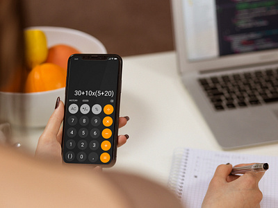 IOS Calculator calculator concept dailyui design dublin iphone x sketch app ui