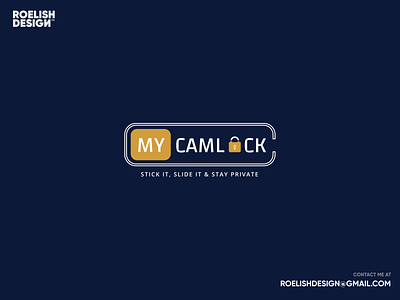 My Camlock - Logo Design cam computer design hacking laptop logo private stick swipe webcam