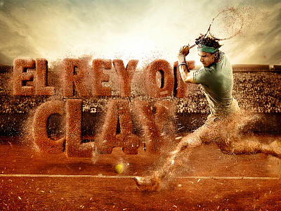 Nike Tennis: French Open advertising art direction design digital art