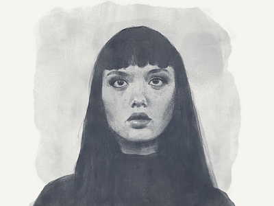 Girl With Bangs