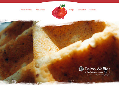 Concept Paleo Effect V2 paleoeffect web design