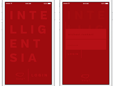 Intelligentsia Mobile Intranet App