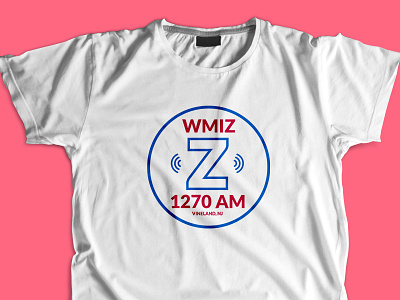 WMIZ Re-brand apparel branding logo
