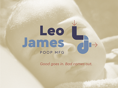 Leo James Mfg logo design