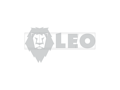 Leo the Lion logo design grid badge branding corporate identity design grid logo minimal modern monogram oklahoma rebrand tulsa