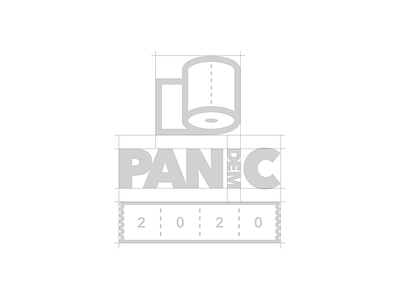 PAN(dem)IC 2020 logo design grid
