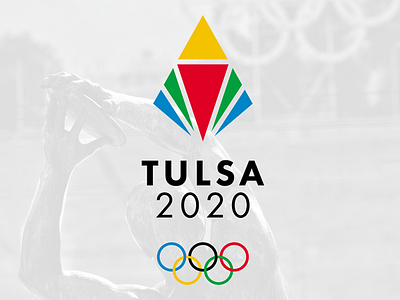 Tulsa 2020 Olympic challenge logo design