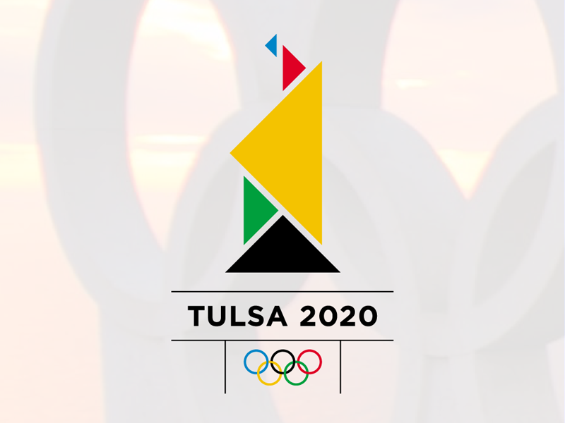 Tulsa 2020 Olympic logo challenge logo design by Russell Wadlin on Dribbble