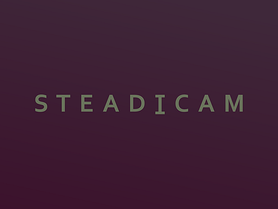 Steadicam logo design