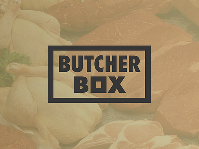 Butcher Box logo design branding corporate design grid hand type icon identity logo minimal modern oklahoma rebrand