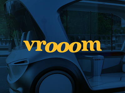 Vrooom logo design