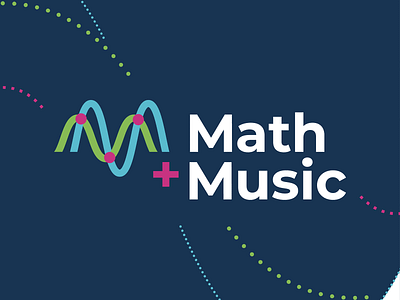 Math and Music logo, icon, and wordmark branding design graphic design icon identity logo oklahoma tulsa wordmark