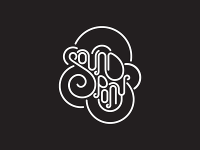 Soundpony Disco lettering