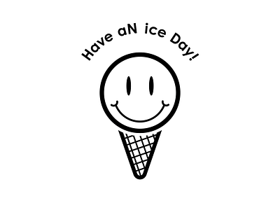 Have aN ice Day! design graphic design ice cream icon illustration kerning logo logo design tulsa typography vector