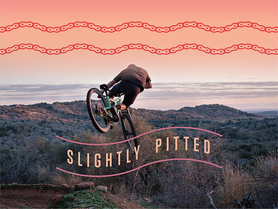 Slightly Pitted brand artifacts artifacts bikes brand branding design identity logo oklahoma slightly pitted tulsa