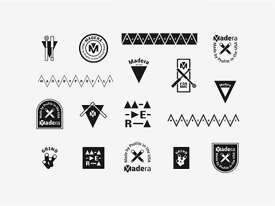 Madera flash sheet abstract art direction badge bmx flash sheet graphic graphic design icon lock up logo design seal typography