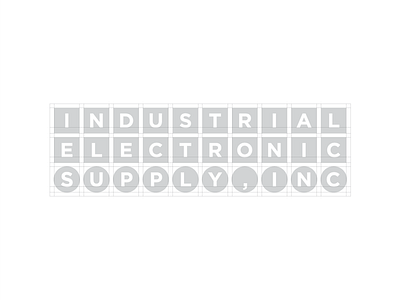 Industrial Electronic Supply logo quick fix grid