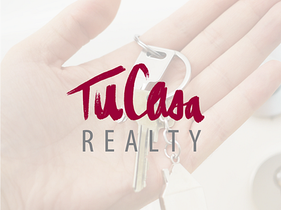 Logo Redesign: Tu Casa Realty bad logo before and after branding brush gestalt hidden image identity lettering logo logo design rebrand redesign