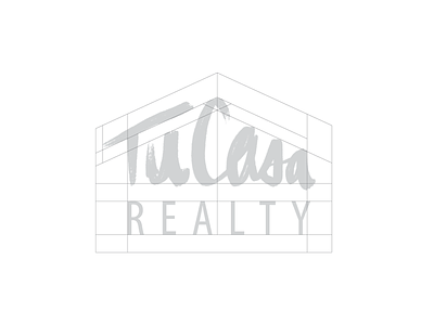 Logo Redesign Grid: Tu Casa Realty bad logo before and after branding brush gestalt hidden image identity lettering logo logo design rebrand redesign