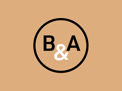BA Floors & Design badge ampersand badge brand design branding design graphic design logo logo design minimal modern rebrand sans serif