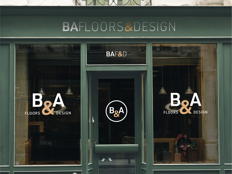 Download Ba Floors Design Storefront And Signage By Russell Wadlin On Dribbble