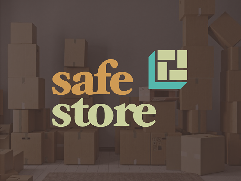 Safe Store logo design by Russell Wadlin on Dribbble