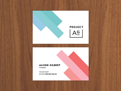 Branding concept abstract bizcard branding card colorful cool geometric identity logo logotype minimal warm