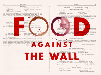 Food Against the Wall