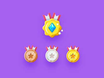 Level Badges badge design icon icons illustration logo vector
