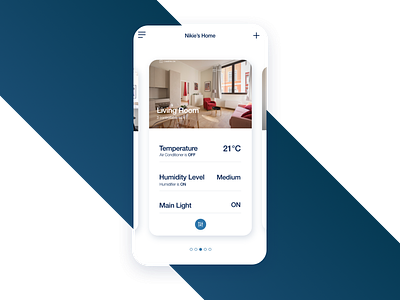 Daily UI Challenge Day 021 Home Monitoring Dashboard app dailyui dailyui21 dailyuichallenge dashboard design flat home homemonitoringdashboard smarthome ui ux