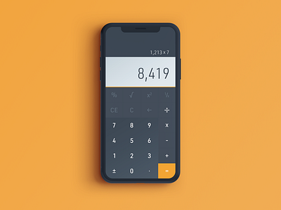 Daily UI 004 - Calculator