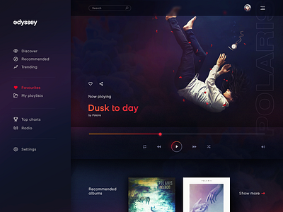 Daily UI 009 - Music Player 009 daily ui daily ui 009 music music player music player ui ui design