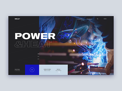 Weld Website Concept