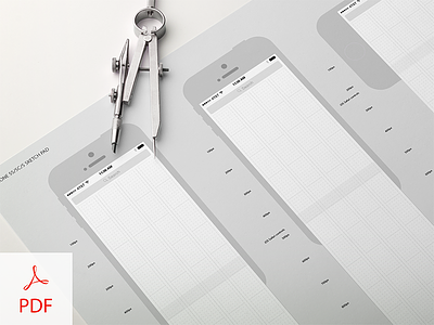 UX iPhone 5x Sketch Pad