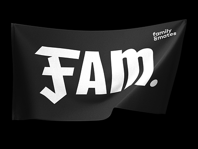 FAM. Family and Mates restaurant. brand design branding corporate identity craft beer logo logo design logotype minimalistic restaurant stationery