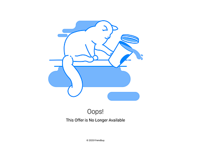 Oops Cat 404 404 error page 404 page app art branding cats design error flat illustraion oops outline svg ui ux vector web