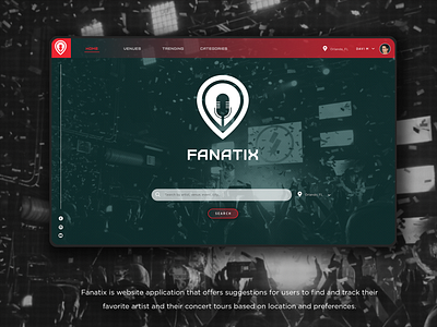 Fanatix - Concert Web App