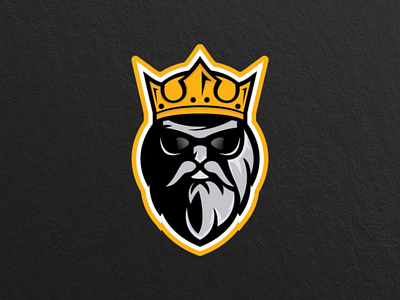 Beard viking logo idea beard esport logo man strong viking